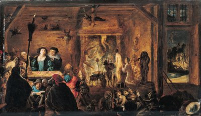 A Scene of Sorcery by David Teniers the Younger